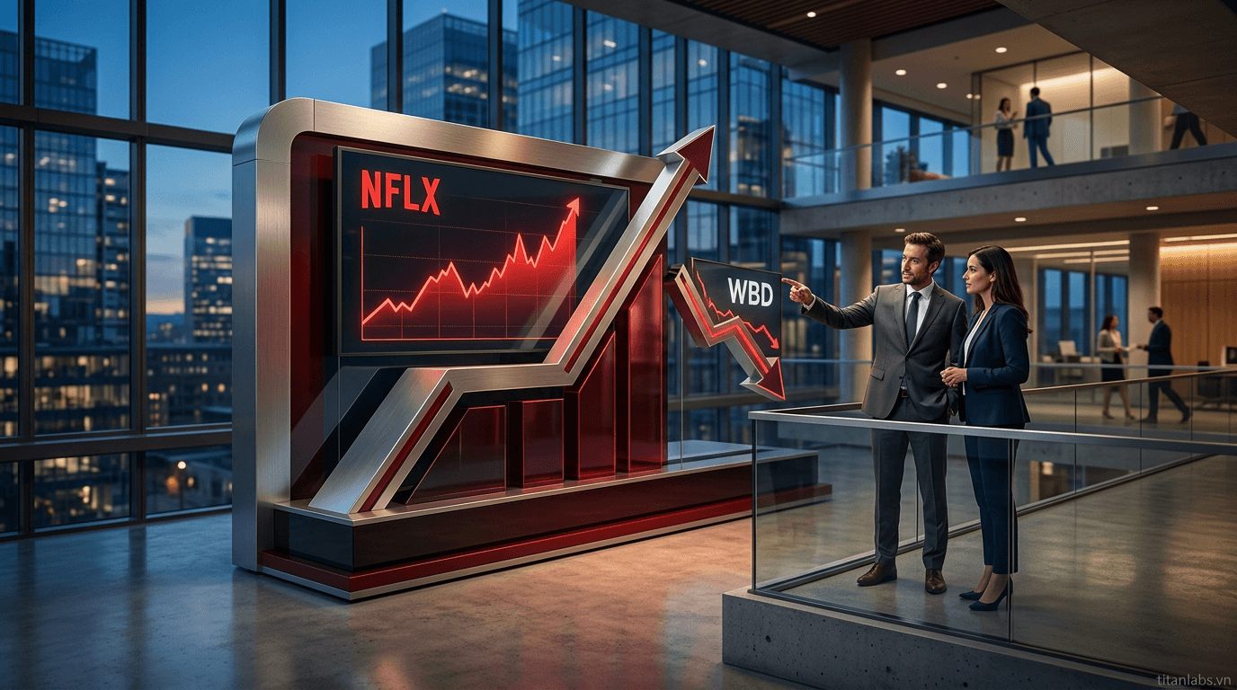 Netflix tái khẳng định vị thế tăng trưởng sau chia tách Warner Bros.