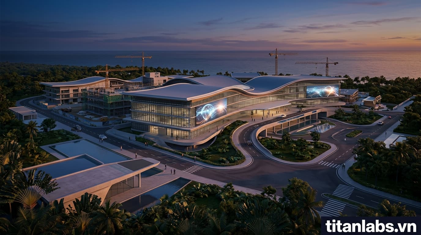 Phú Quốc tăng tốc hoàn thiện Trung tâm Hội nghị APEC