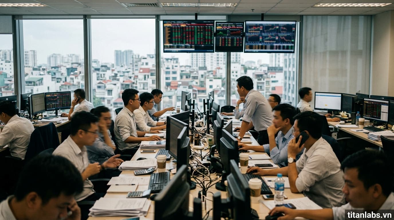 Áp lực bán dâng cao, VN-Index đối mặt bẫy tăng giá