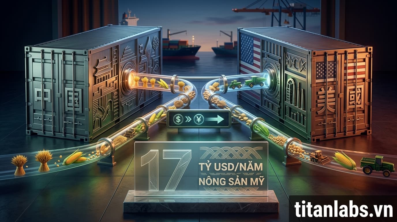 Trung Quốc cam kết mua nông sản Mỹ 17 tỷ USD/năm