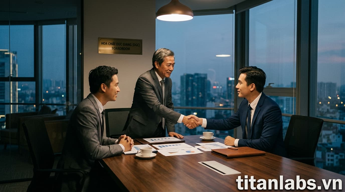 Hóa chất Đức Giang (DGC) thay đổi loạt lãnh đạo cấp cao