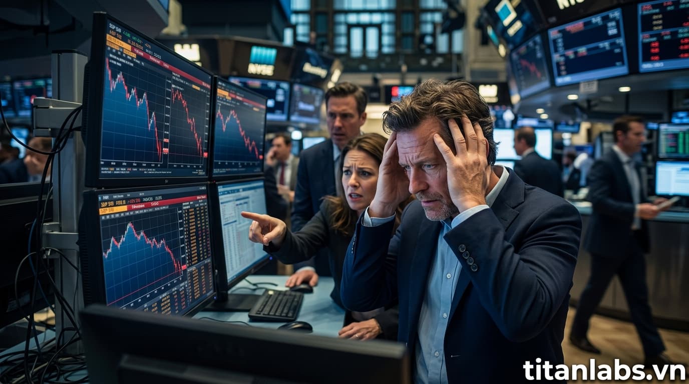 Hedge funds bán tháo cổ phiếu toàn cầu mạnh nhất 13 năm