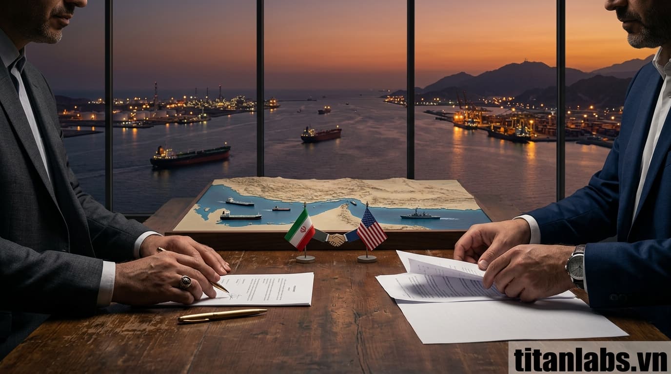 Iran & Mỹ thỏa thuận ngừng bắn, căng thẳng Hormuz