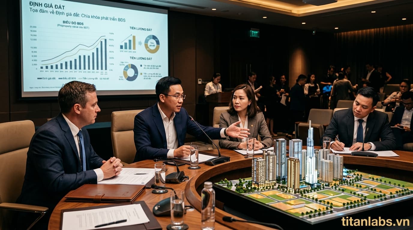 Tọa đàm về Định giá đất: Chìa khóa phát triển BĐS