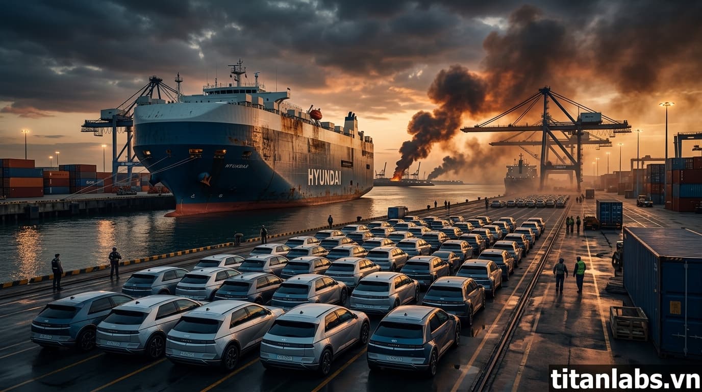 Hyundai Motor: Xung đột Trung Đông ảnh hưởng xuất khẩu