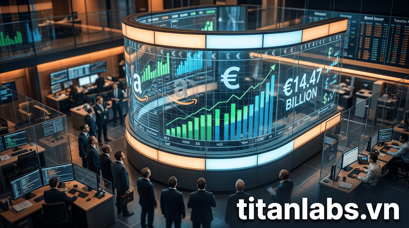 Amazon hoàn tất phát hành trái phiếu euro trị giá €14,47 tỷ