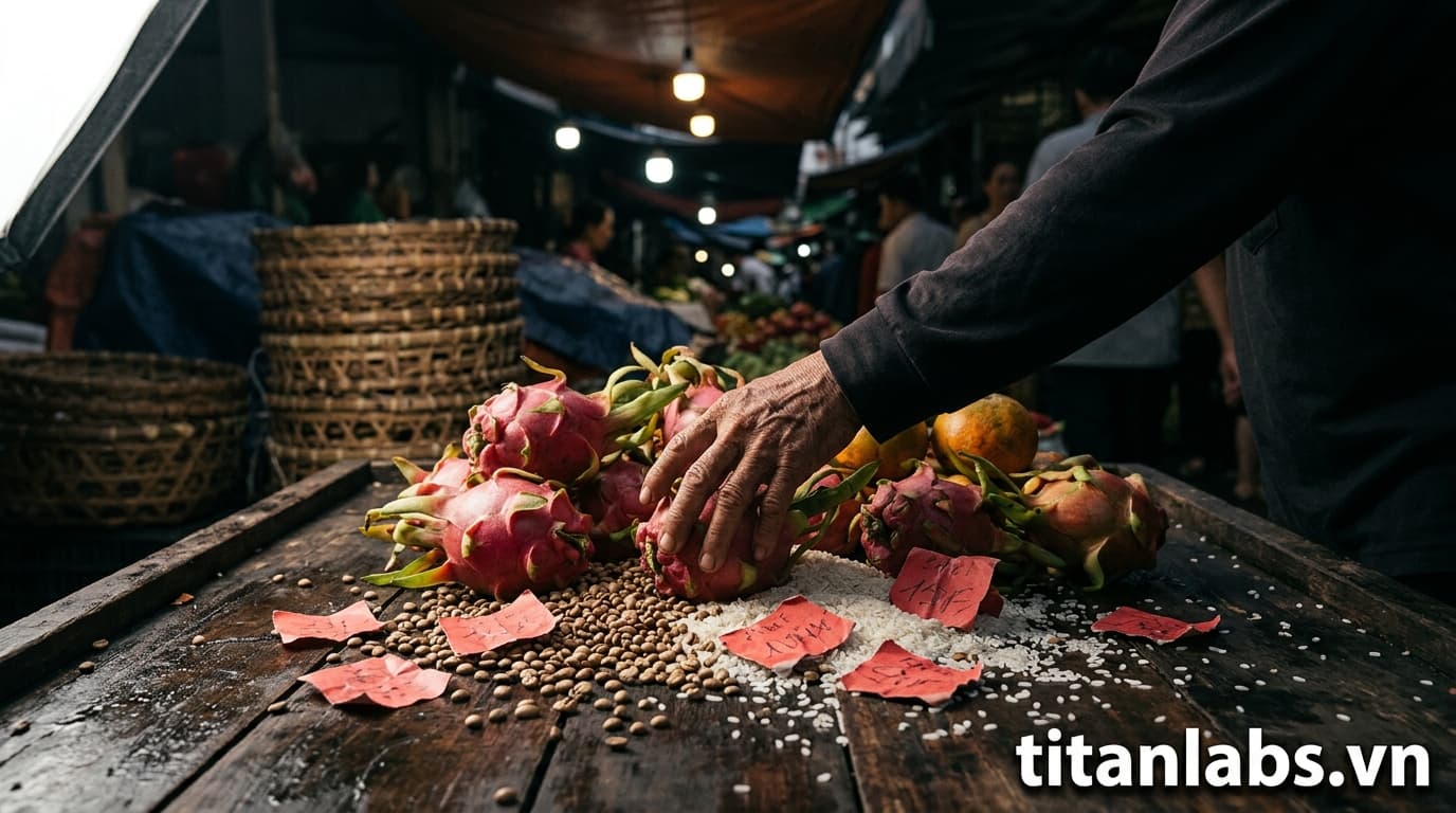 Nhiều loại nông sản rớt giá thảm tại thị trường Việt Nam