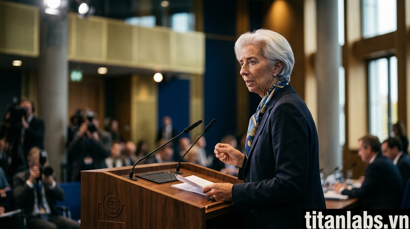 ECB hé lộ yếu tố quyết định tăng lãi suất