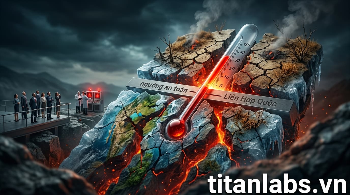 Nhiệt độ Trái Đất sắp vượt ngưỡng an toàn theo Liên Hợp Quốc