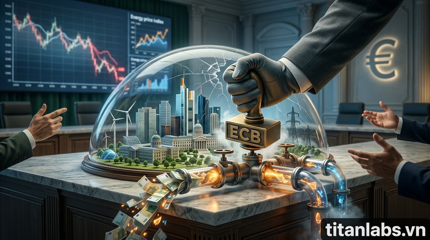 ECB kêu gọi chính phủ châu Âu kiềm chế hỗ trợ năng lượng