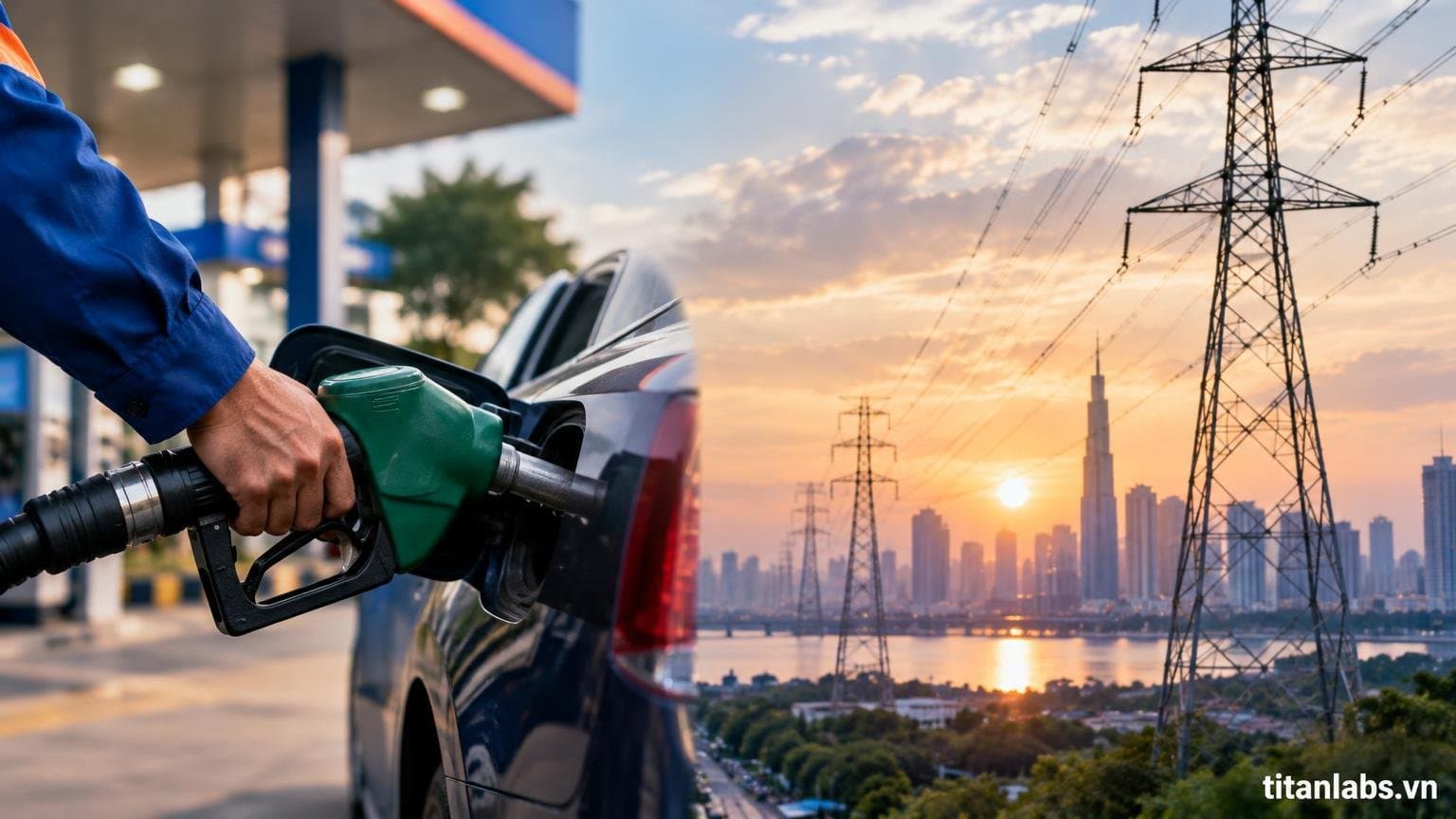 Xem xét giảm thuế TTĐB xăng về 0% và giảm giá điện