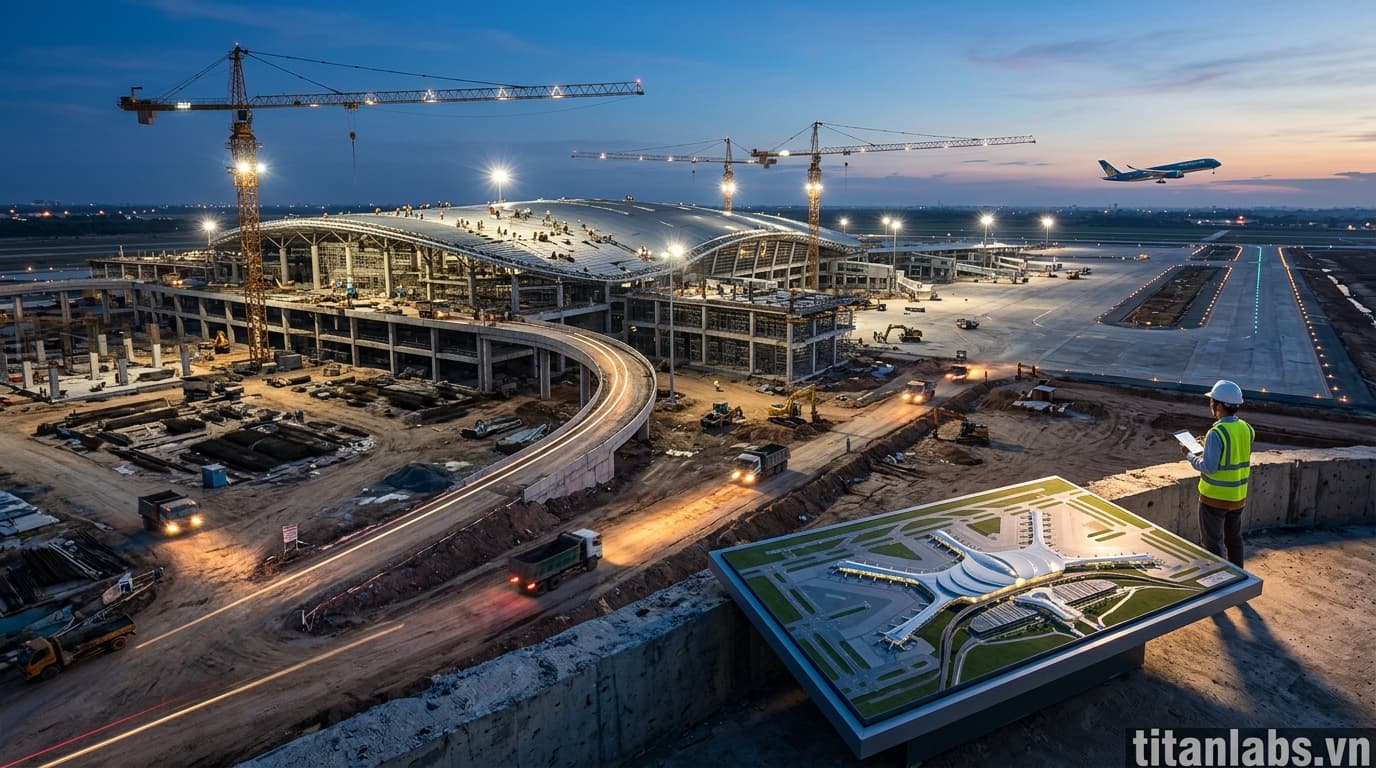 ACV quyết tâm hoàn thành sân bay Long Thành đúng tiến độ