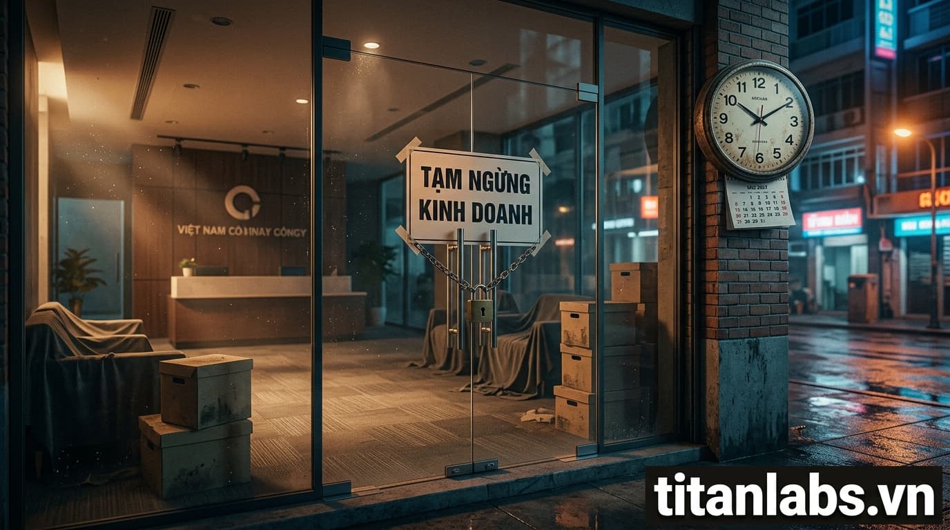 Doanh nghiệp được tạm ngừng kinh doanh tối đa bao lâu?