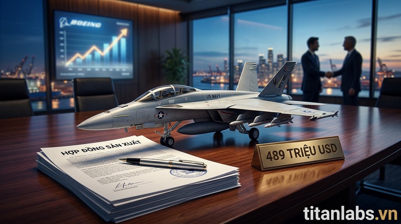 Boeing giành hợp đồng 489 triệu USD từ Hải quân Mỹ