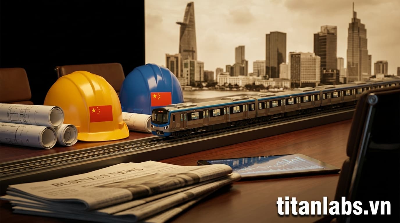 Nhà thầu TQ tham gia xây Metro số 2 TP.HCM