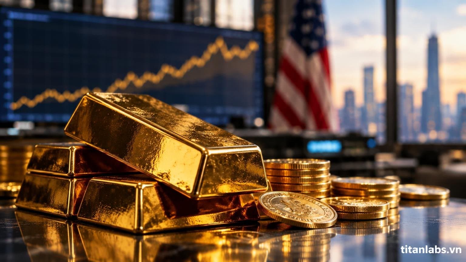 Giá vàng phá vỡ quy tắc cũ, neo quanh 4.100 USD