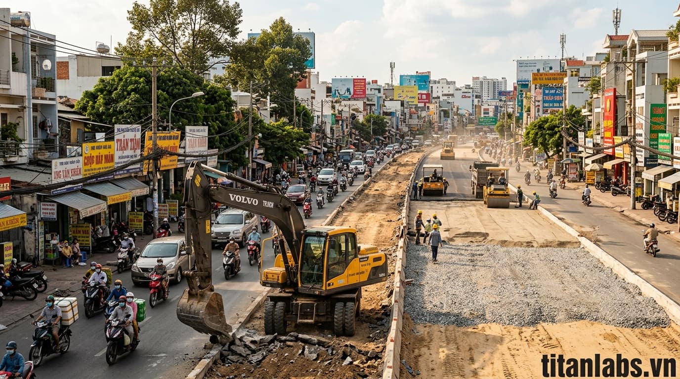 TP.HCM sắp mở rộng gấp đôi đường Ung Văn Khiêm