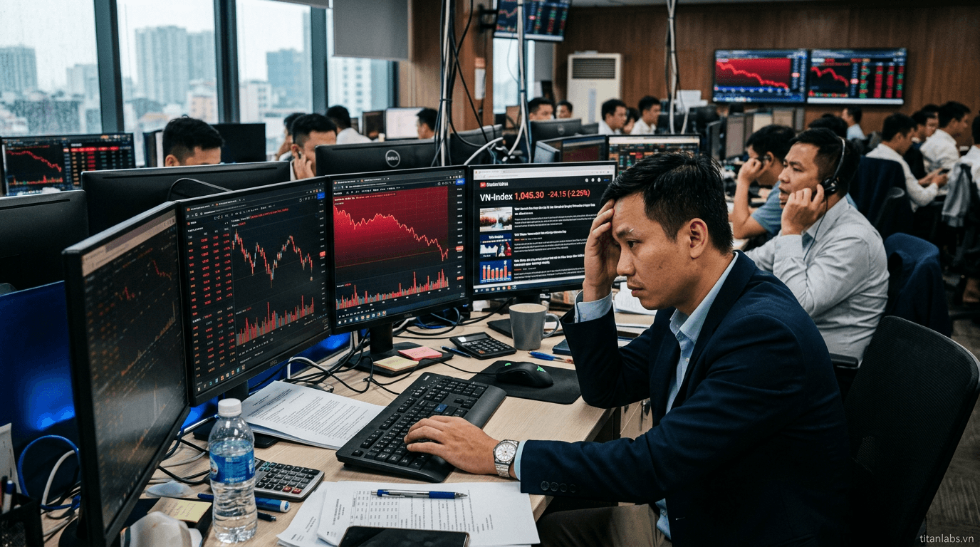 Thị trường sụt giảm mạnh, dòng tiền bắt đáy thận trọng