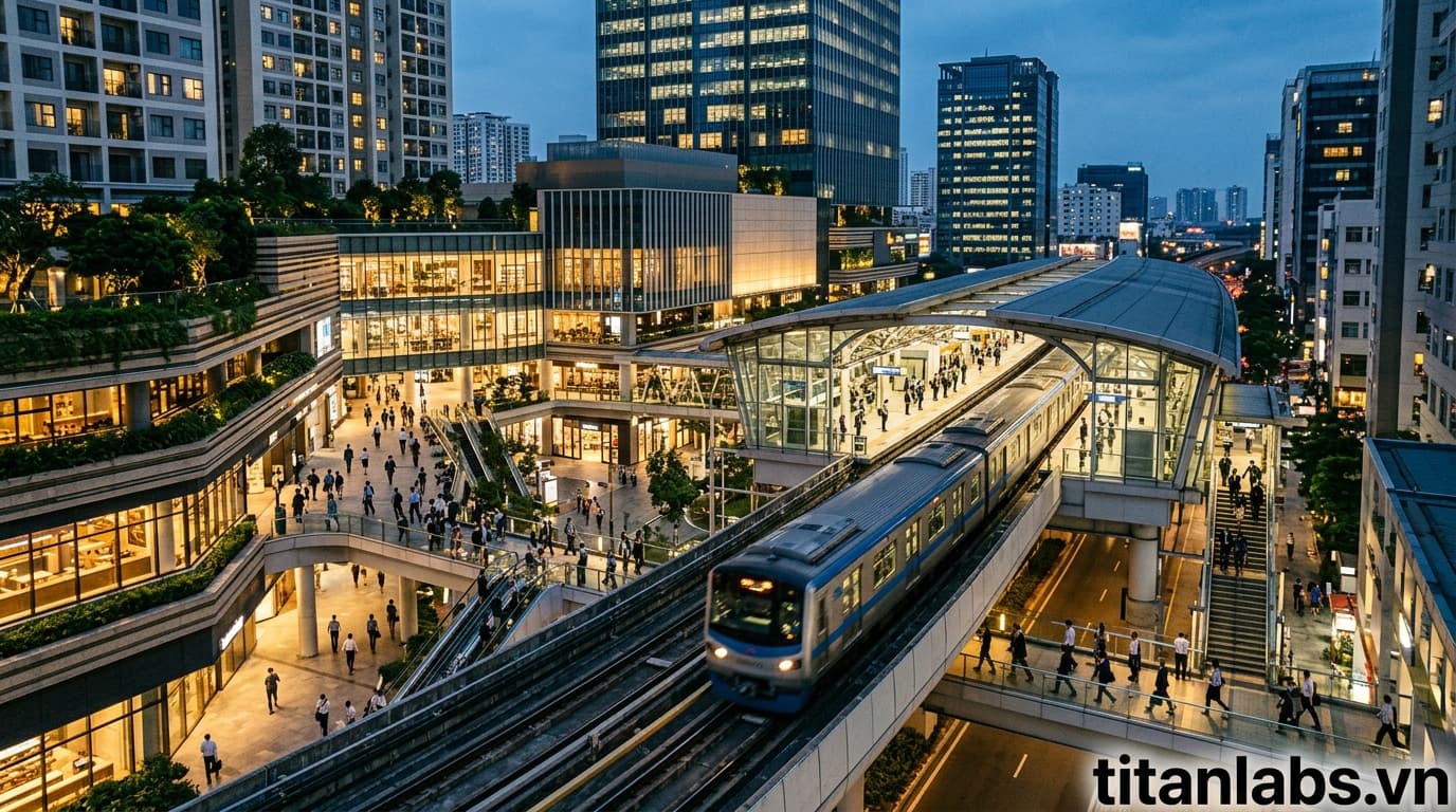Cuộc cách mạng đô thị từ mô hình TOD tại Việt Nam