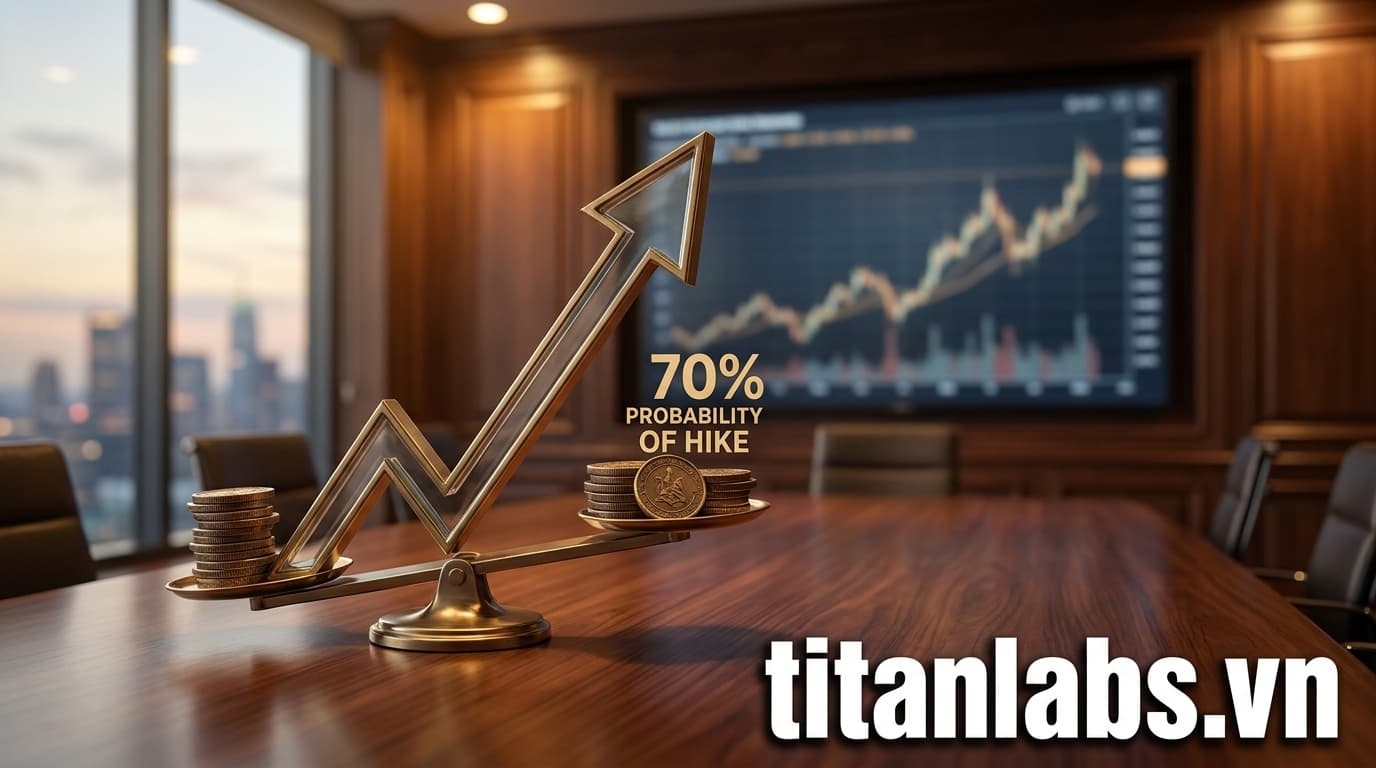 Thị trường dự báo 70% khả năng Fed tăng lãi suất