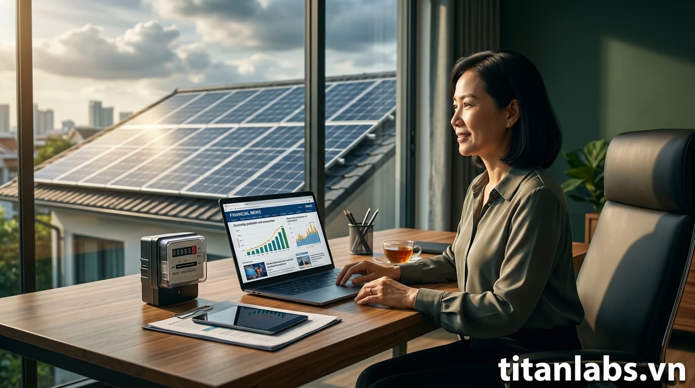 Người dân được bán trên 50% điện mặt trời mái nhà dư