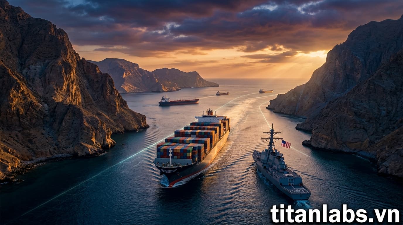 Duy trì tự do thương mại qua Hormuz quan trọng với Mỹ