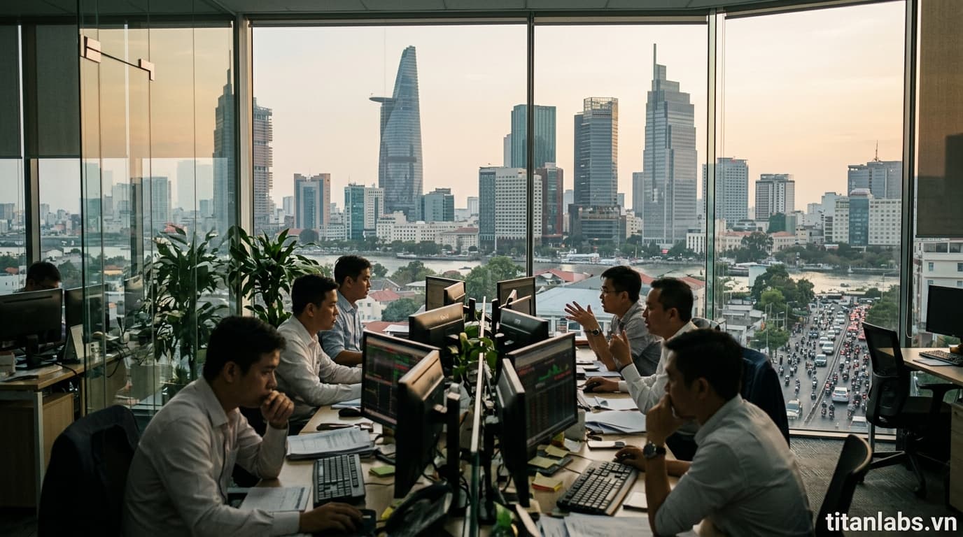 VN-Index lỡ nhịp hồi phục do áp lực nhóm trụ