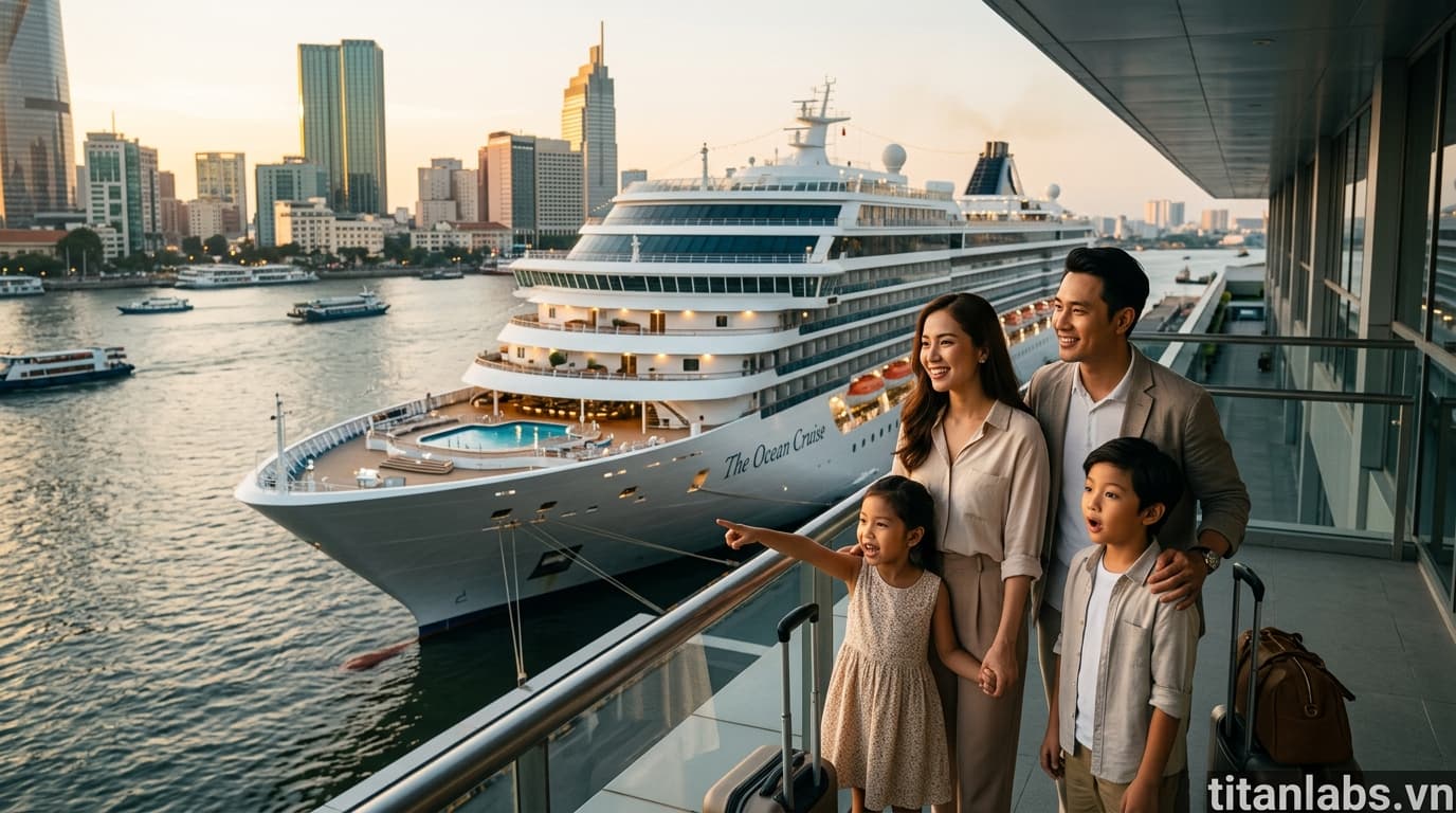 Vì sao gia đình trẻ 'ưu ái' chọn The Ocean Cruise?