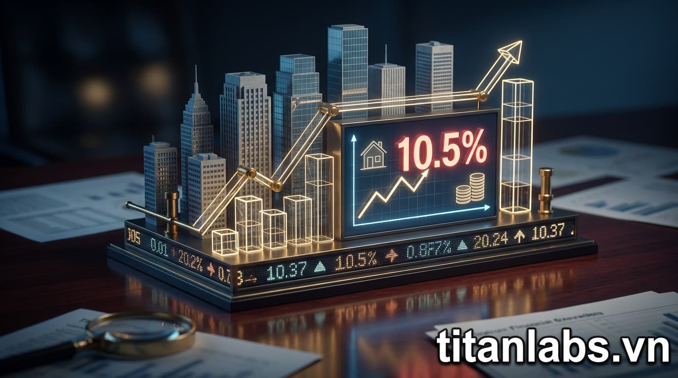 Lãi suất trái phiếu bất động sản neo cao 10,5%