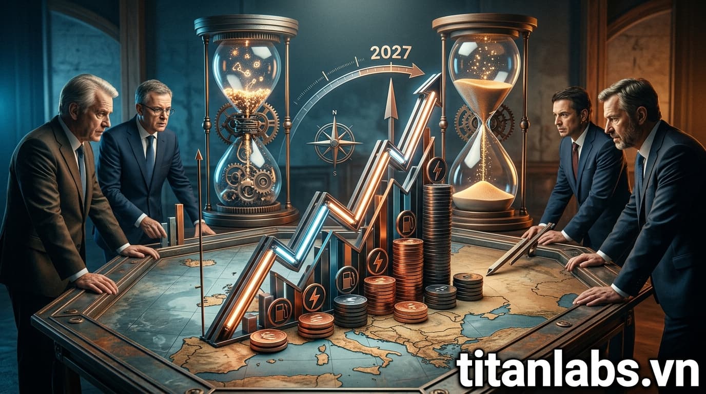 Châu Âu đối mặt giá năng lượng cao đến cuối 2027
