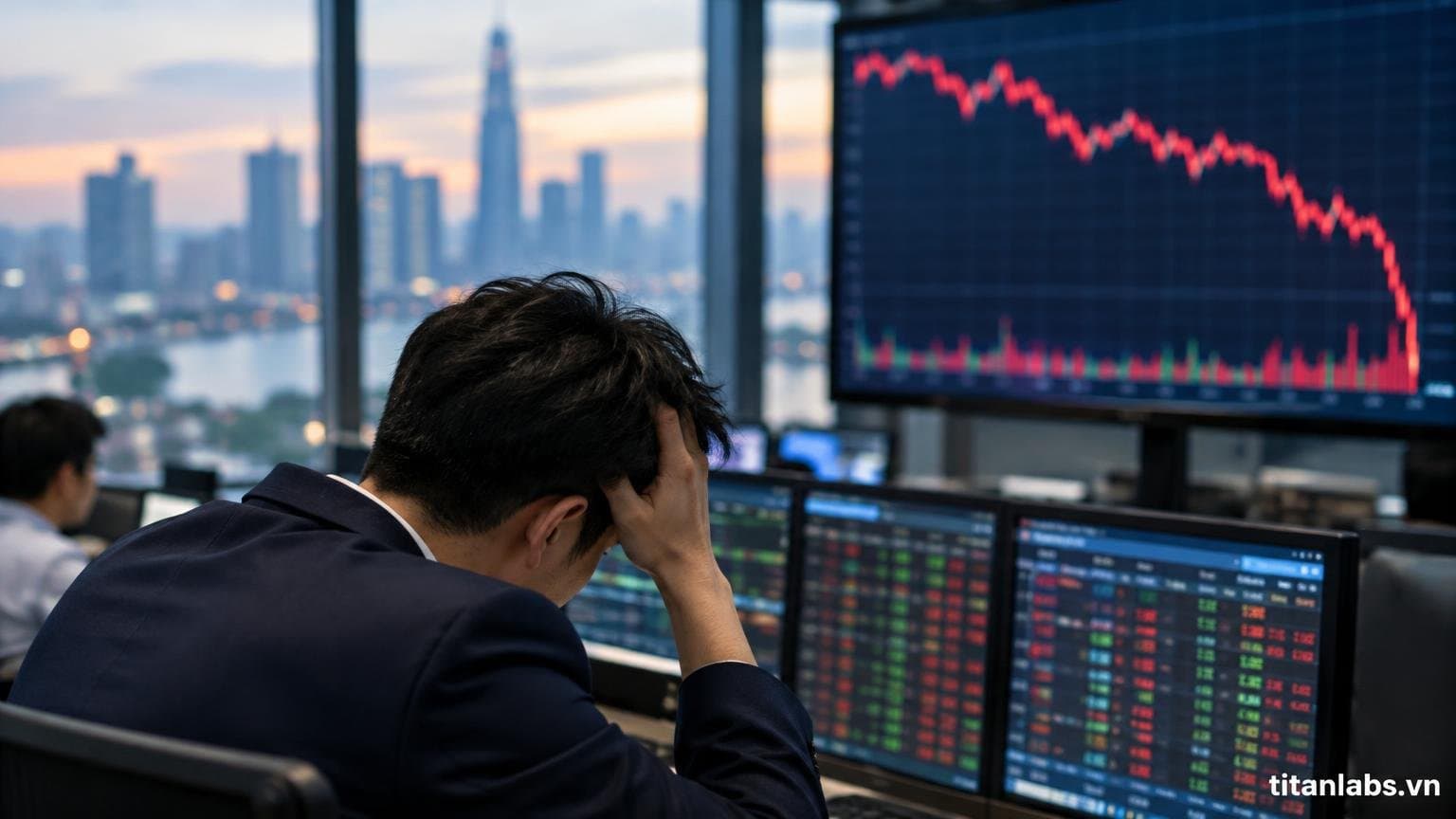 VN-Index thủng mốc 1.700 điểm vì áp lực nhóm trụ
