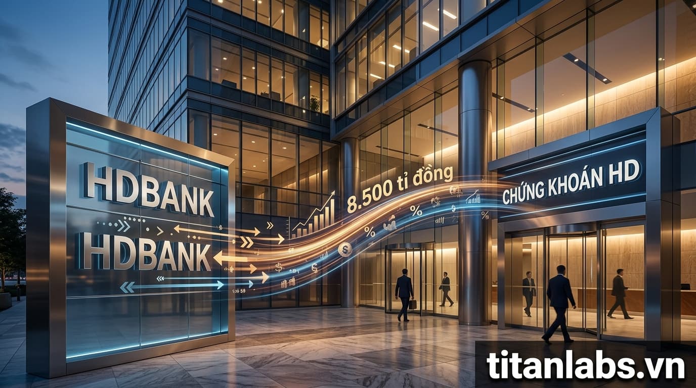 HDBank mua Chứng khoán HD với hơn 8.500 tỉ đồng