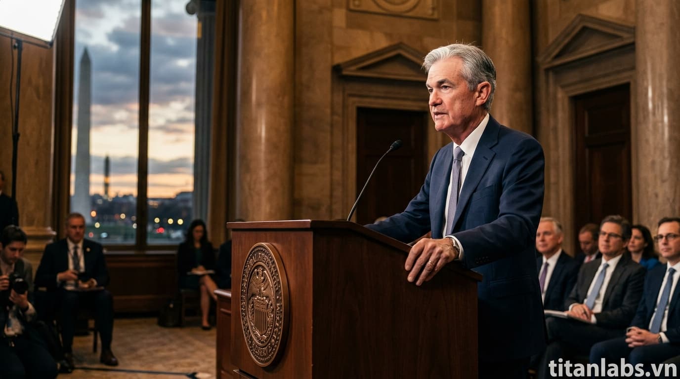 Chủ tịch Fed Jerome Powell cam kết ở lại Ngân hàng Trung ương