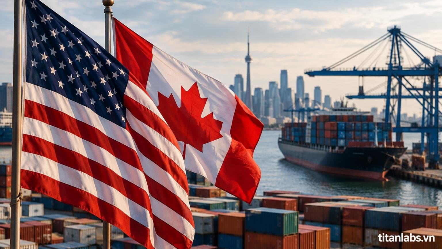Mỹ điều chỉnh thuế quan với hàng hóa Canada