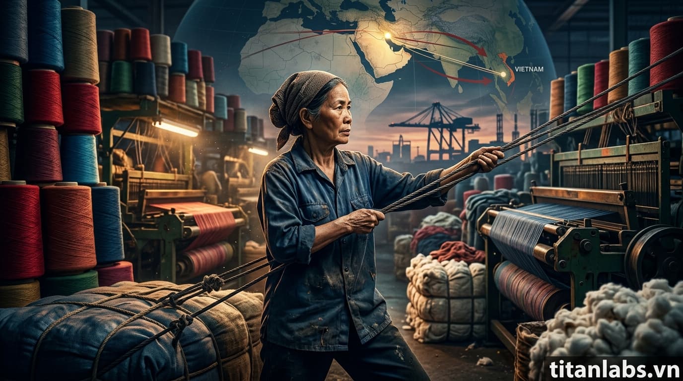 Dệt may Việt 'gồng mình' vì cú sốc Trung Đông