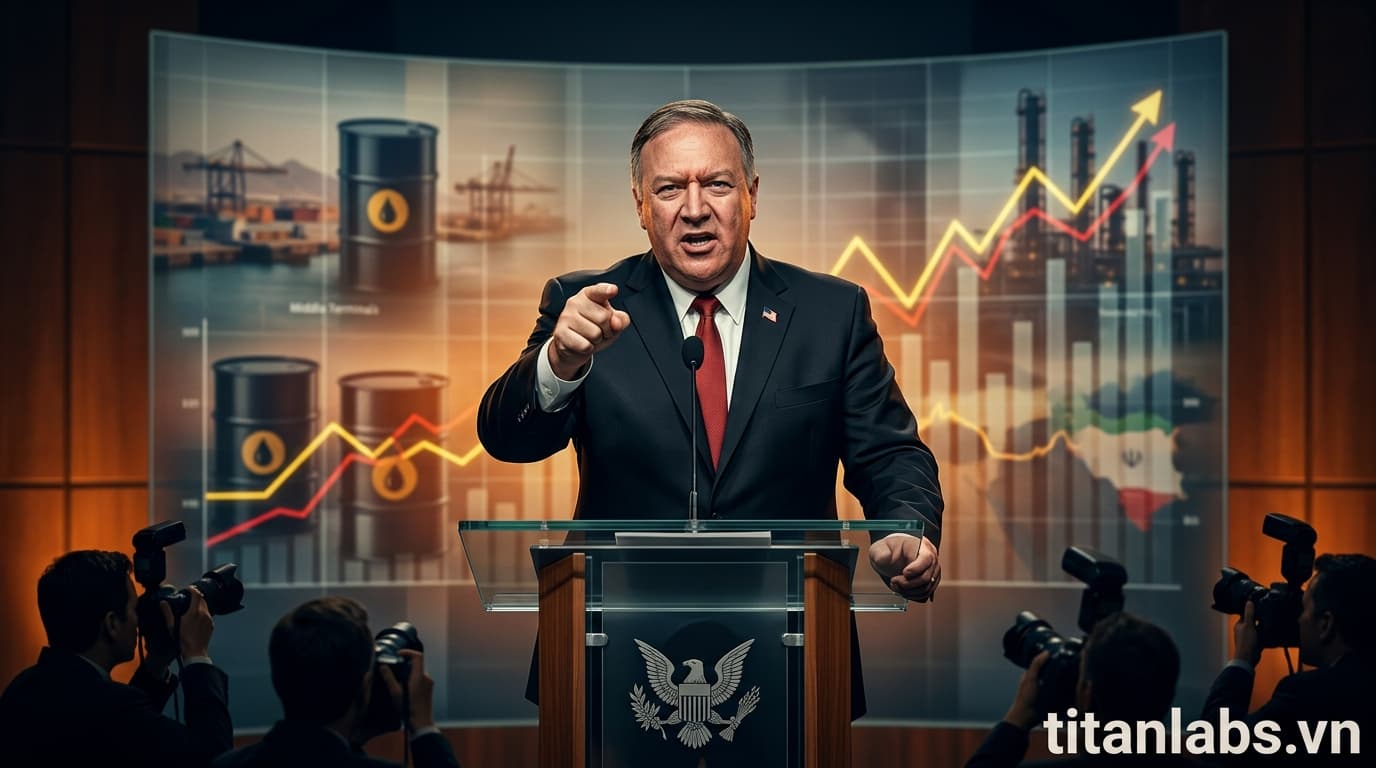 Dầu tăng khi Trump leo thang đe dọa Iran