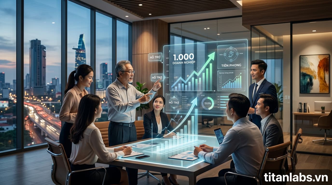 Cơ chế hỗ trợ 1.000 doanh nghiệp tiên phong sắp ban hành