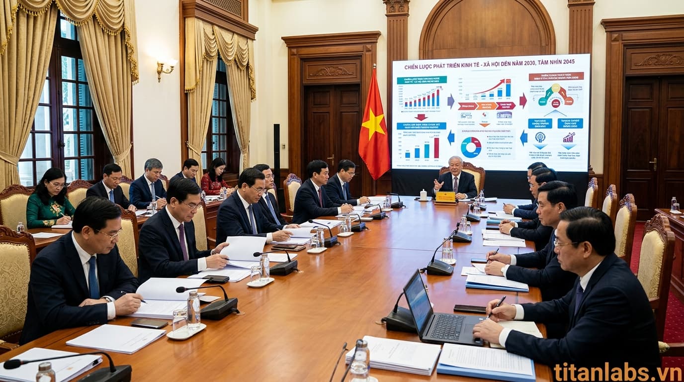Bộ Chính trị quán triệt các nghị quyết chiến lược phát triển
