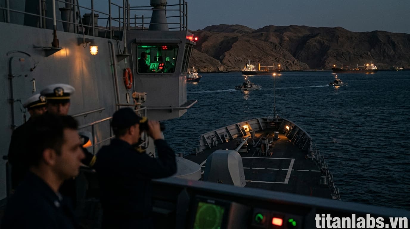 Căng thẳng eo biển Hormuz gia tăng, đàm phán Mỹ-Iran lung lay