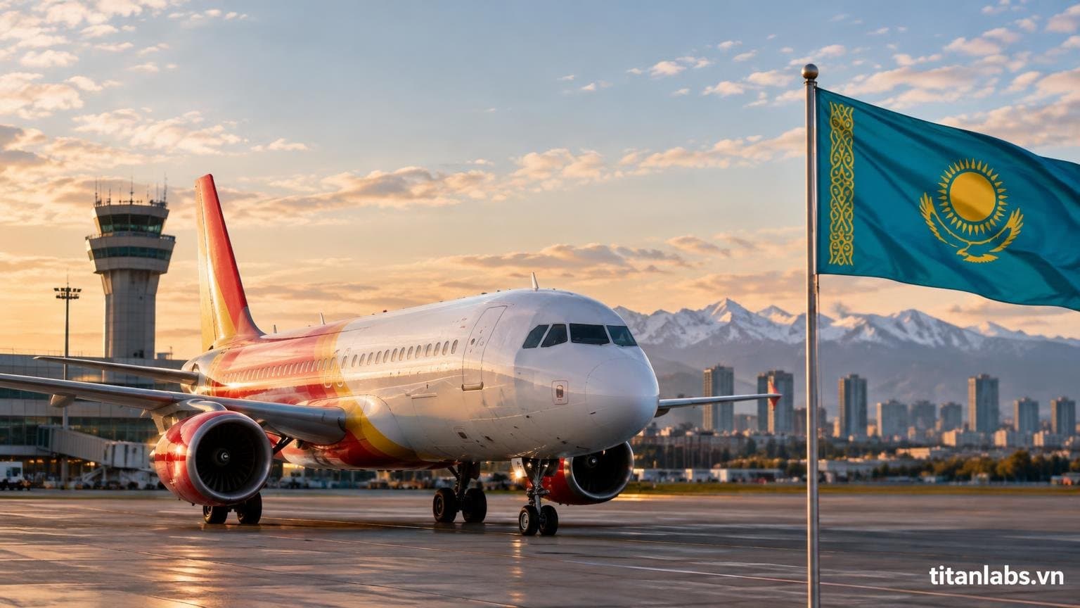 Hệ sinh thái Vietjet mở rộng sang Kazakhstan