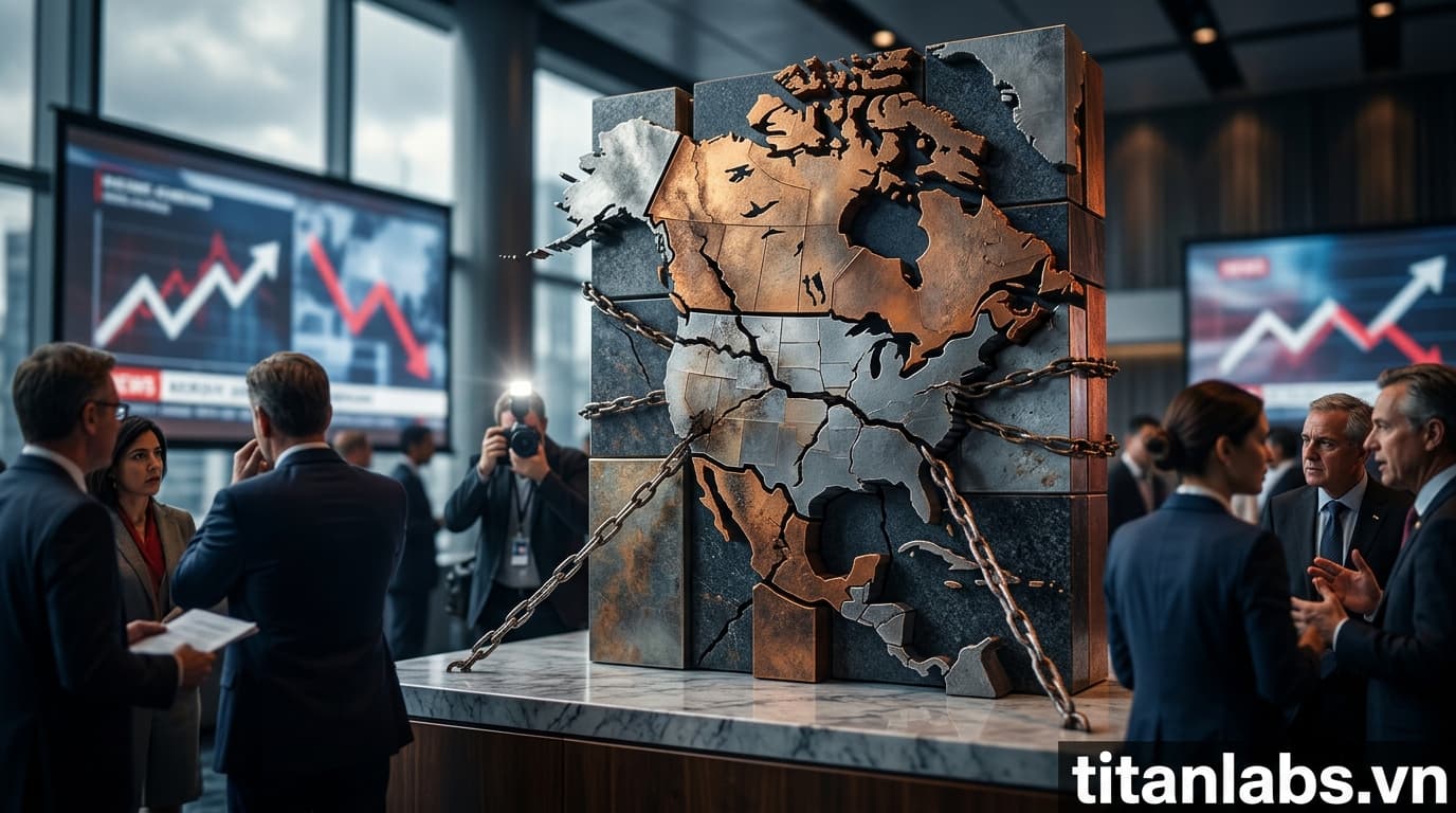 Mỹ có thể rút khỏi USMCA, thương mại Bắc Mỹ bất ổn