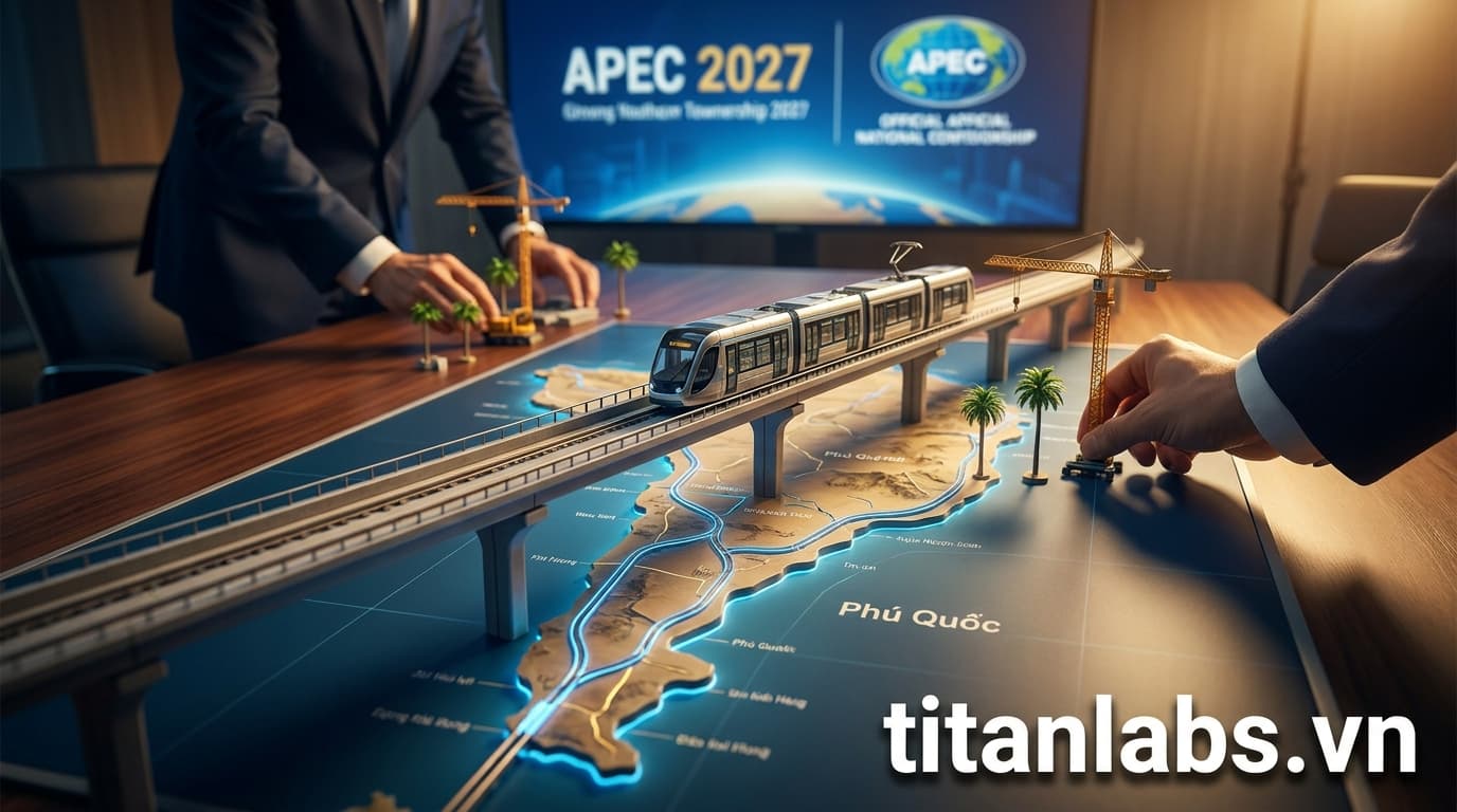 Phú Quốc tăng tốc xây tàu điện nhẹ phục vụ APEC 2027