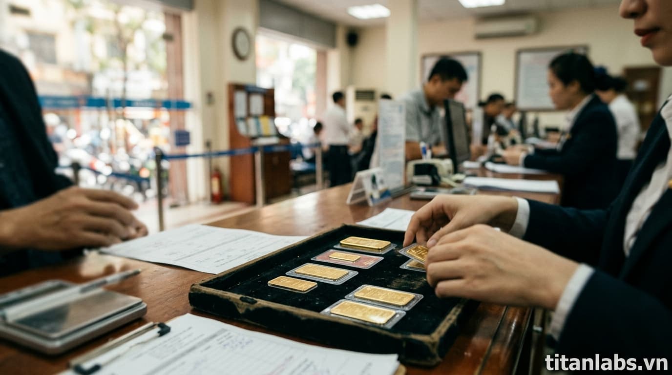 Giá vàng miếng phân hóa, vàng thế giới hồi phục
