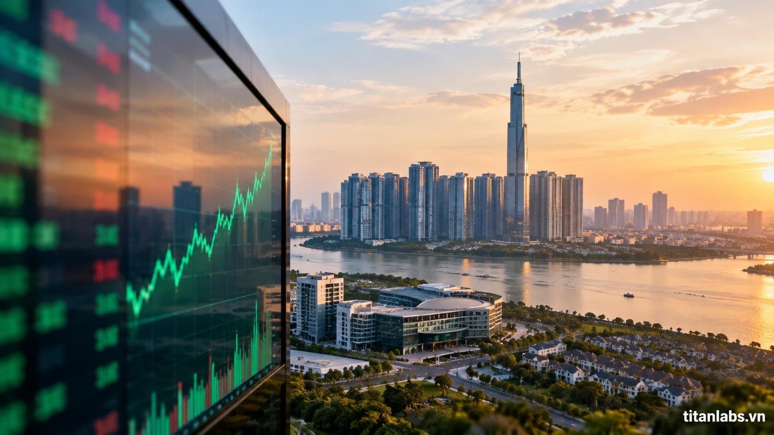 Cổ phiếu VIC và nhóm Vingroup dẫn sóng VN-Index