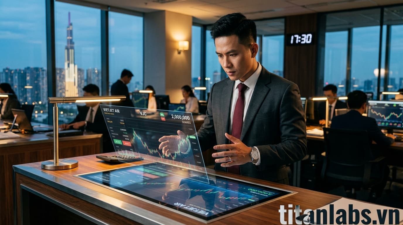 Con trai tỷ phú Nguyễn Thị Phương Thảo mua 2 triệu cổ phiếu VJC