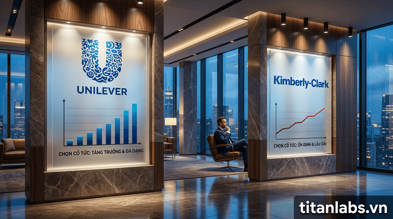 Unilever và Kimberly-Clark: Nên chọn cổ tức nào?