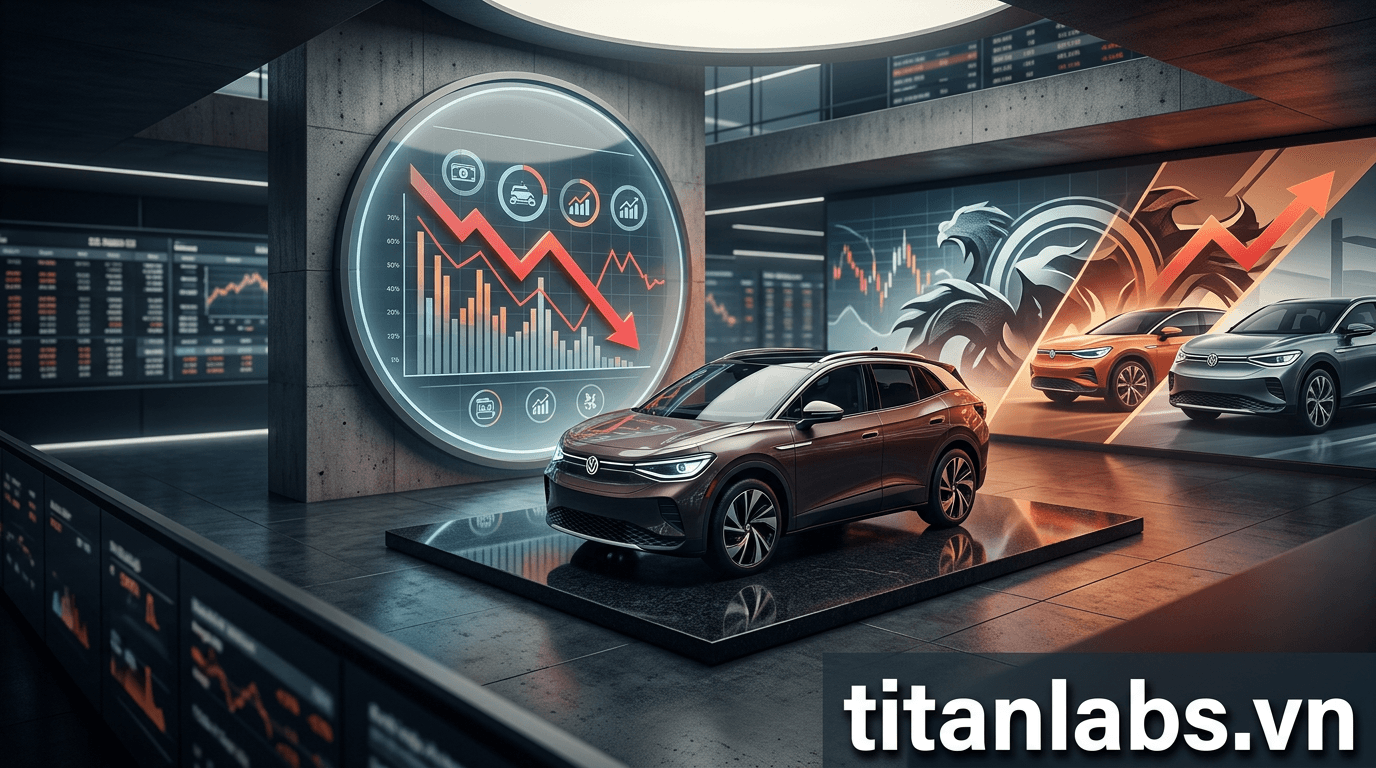Volkswagen: Lợi nhuận giảm mạnh vì thuế và cạnh tranh Trung Quốc