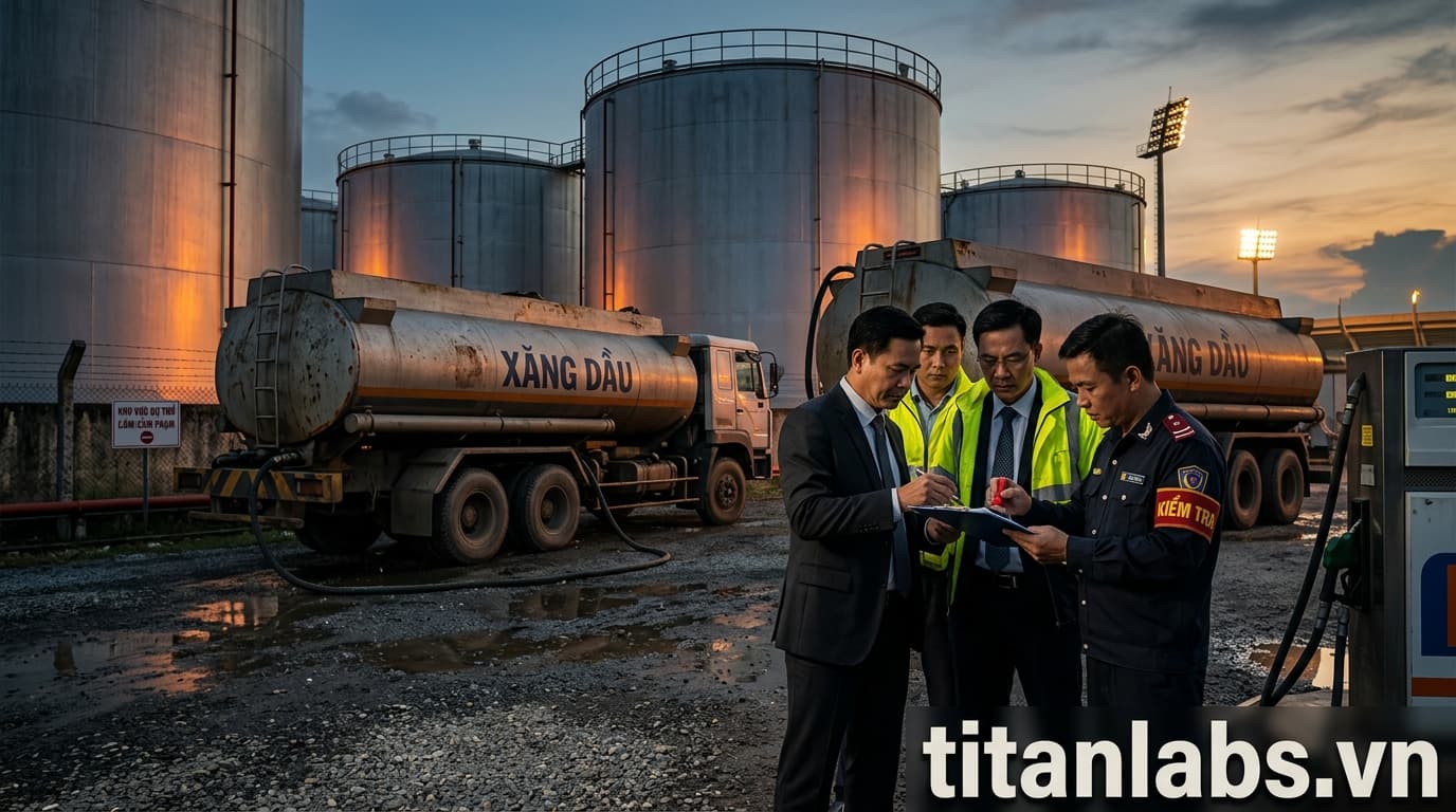 Xử phạt doanh nghiệp xăng dầu vi phạm dự trữ tối thiểu