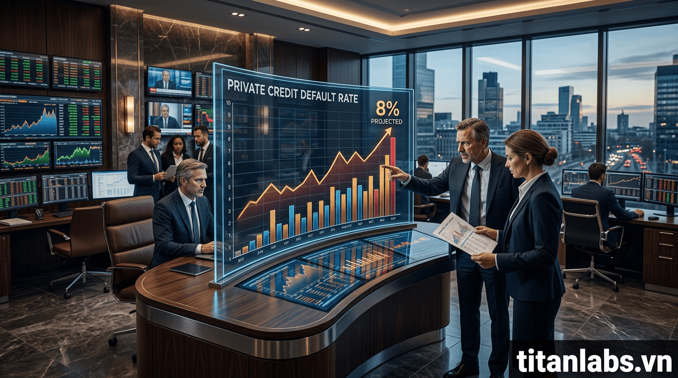 Tỷ lệ vỡ nợ tín dụng tư nhân dự kiến đạt 8%: Morgan Stanley