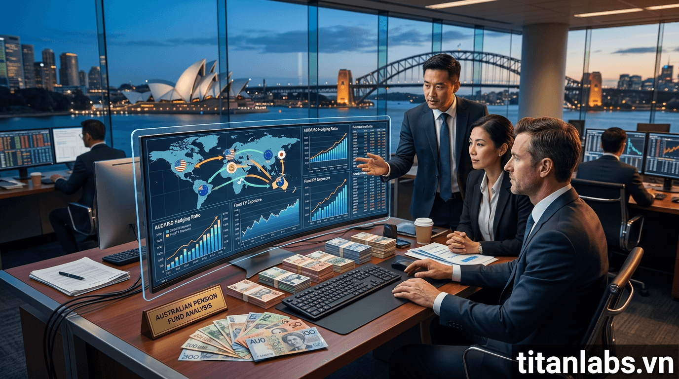 Quỹ hưu trí Úc tăng phòng hộ ngoại hối